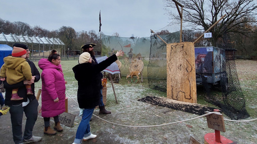 Bärenschießen auf dem Britzer Gutshof