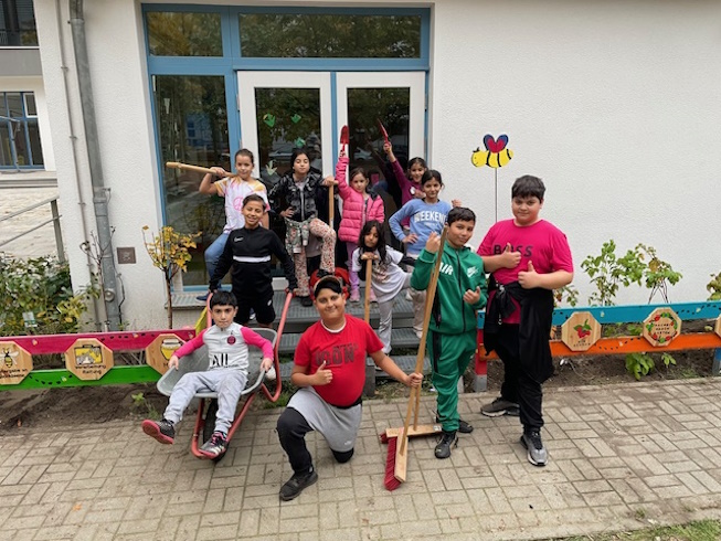 Wildbienenlernort am Körnerpark