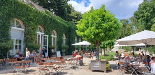 Das Café im Körnerpark