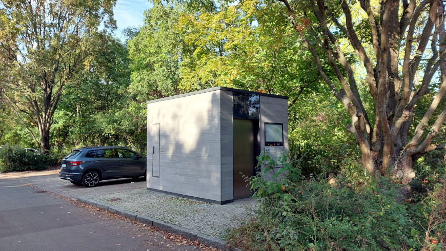 Eine von mehr als 485 öffentlichen Toiletten-Anlagen in Berlin